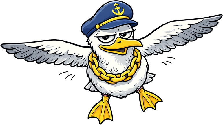 Genarino flying over the Gulf of Naples